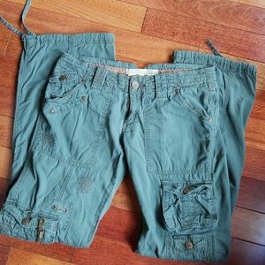 Miss Me Cargo Utility Pants size 6